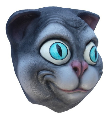 Mascara Gato Animales Latex Halloween Disfraz Fiesta Cat