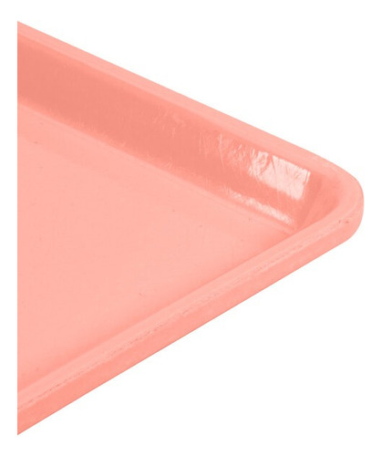 Charola Rectangular Cambro 14x18 PLG (35x45cms) Rosa 1 Pieza