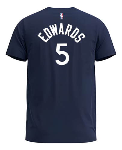 Playera Anthony Edwards #5 Minnesota Timberwolves