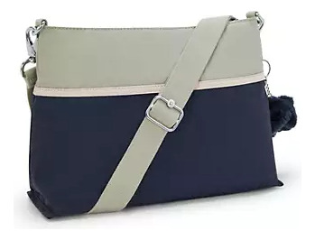 Hermosa Bolsa Marca Kipling Original %100 Negro Lisa Níquel Negro