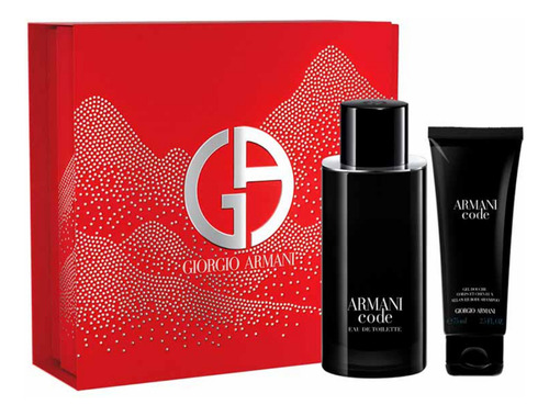 Kit Perfume Masculino Armani Code De Giorgio Armani Eau De Toilette 125ml E Shower Gel 75ml