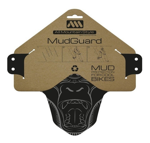 Lodera All Mountain Style Ams Mud Guard Ape Color Negro