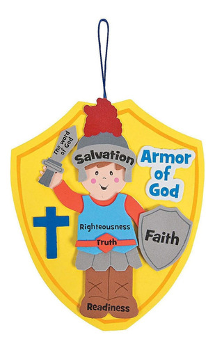 Kit De Manualidades Armor Of God Hace 12 Artesania Para