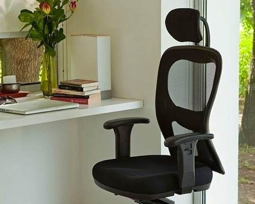 Imagen 3 de 9 de Sillón Ejecutivo Citiz Ergonomico Oficina Con Brazos Regulables Cabezal Y Apoyo Lumbar + Envio Gratis