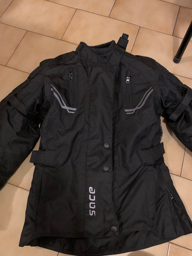 Campera Para Moto Negro Lisa S (Usado)