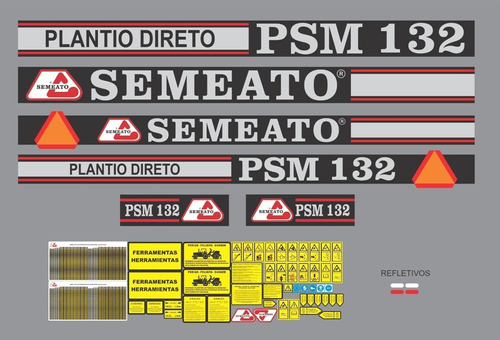 Adesivo Personalizar 132 Semeato Psm