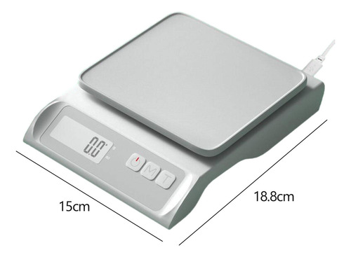 Báscula Digital De Bolsillo Con Pantalla Retroiluminada,
