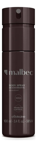 Desodorante Body Spray Malbec 100ml