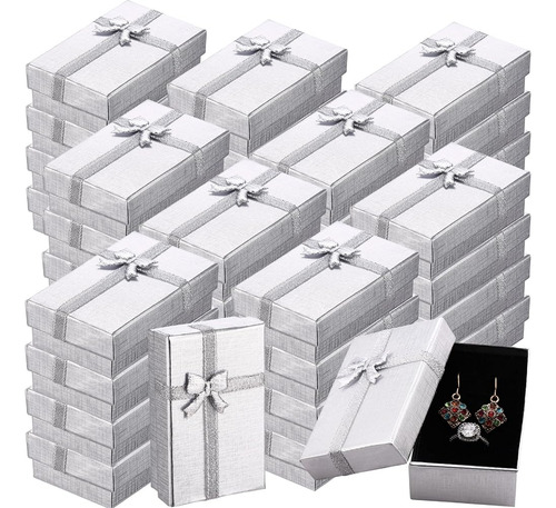 Jetec 96 Pcs Cajas De Regalo De Joyería 2 X 3.1 X 1.1 Pulgad