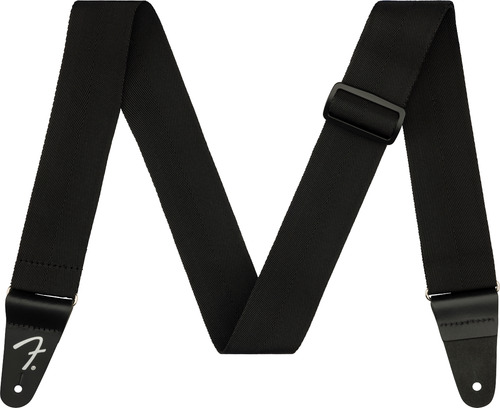 Correa Para Guitarra Fender De Polipropileno Negro