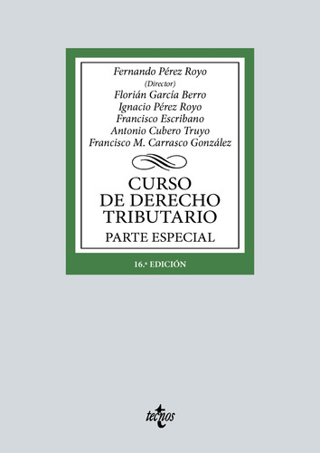 Imagen 1 de 1 de Libro Curso De Derecho Tributario De Vvaa Tecnos