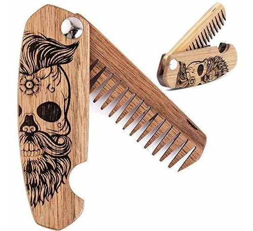 Peines Para Barba Y Bigot Beard Comb For Men - Folding Combs