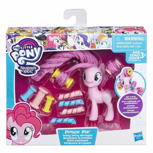 My Little Pony-pinkie Pie Rizos Estilizados-hasbro