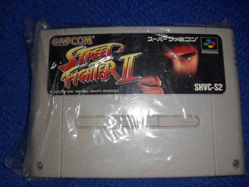 Street Figthers 2 Super Nintendo Jap Ori The World Warrior