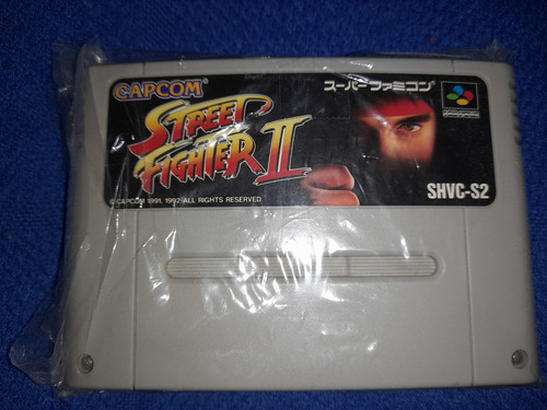 Street Figthers 2 Super Nintendo Jap Ori The World Warrior (Usado)