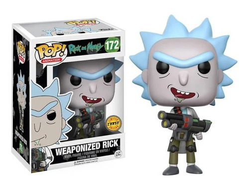Funko Pop #172 Weaponized Rick Limited Edition Chase.