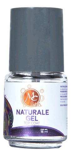 Naturale Gel Top Coat Para Encapsular Uñas Mc Nails