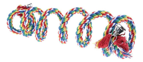 I Bird Perch Rope Bird Toy Para Loros Y Pájaros O Medianos