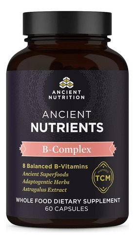 Ancient Nutrition Complejo B 60und Salud Cognitiva