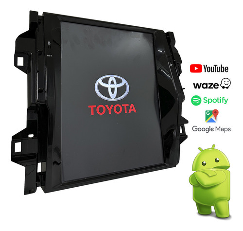Multimidia Tesla Toyota Sw4 2017 A 2025 12 Polegadas Wifi Tv Octacore 4 Ram 64 Gb Z-link