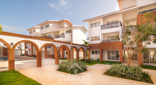 Apartamento En 1er Nivel En Venta En Punta Cana Wpa94 A