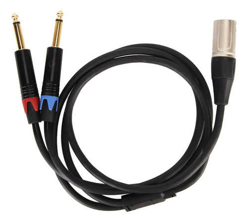 Cable Divisor Dual De 1/4 De Pulgada A Xlr Y, 6,35 Mm, Ts Mo