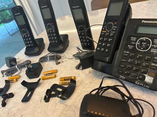 Telefonos Inalambricos Panasonic Mod Kx-tg6641 Negro (Usado)