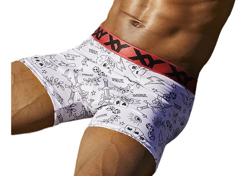 Boxer Hombre Xy Estampado Tattoo Art 1350