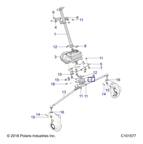 Superior Inferior Braço De Direção Polaris Quadri #pn1824203