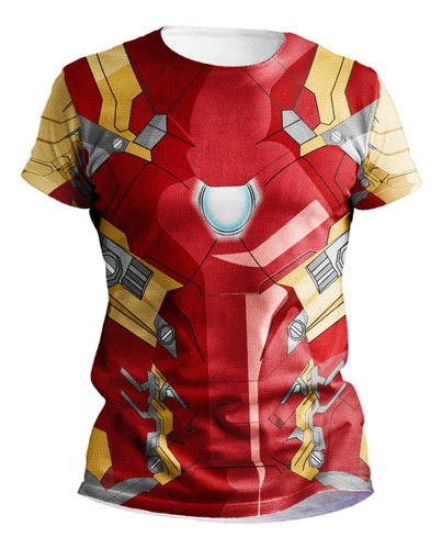 Camisa Do Homem De Ferro Mark 46 Desenho Traje Blusa Anime