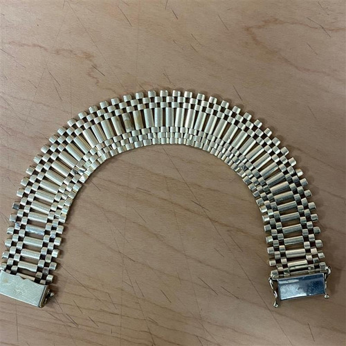 Imagen 5 de 5 de Pulsera De Oro Amarillo 14k 24.4 Gramos