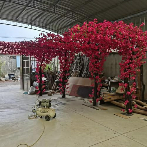 Árbol De Buganvilla Artificial Grande Para Decoración De Pai