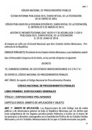 Código Nacional De Procedimientos Penales 2025 Bolsillo