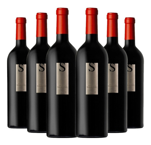 Vino Familia Schroeder Malbec Caja X6 Unidades