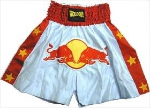 Brand: Woldorf Usa Muay Thai Shorts With Bulls In Satin
