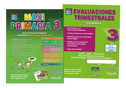 Maxi Primaria 3 Guia Escolar Editorial Trillas
