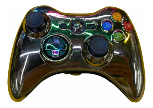 Control Xbox 360 Chrome Series Dorado Original