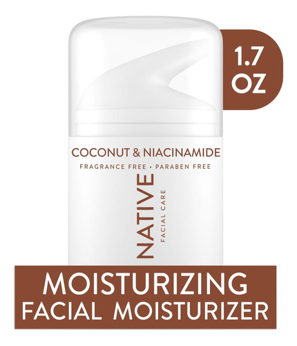 Native Coconut & Niacinamide Moisturizing Facial Lotion, Nor