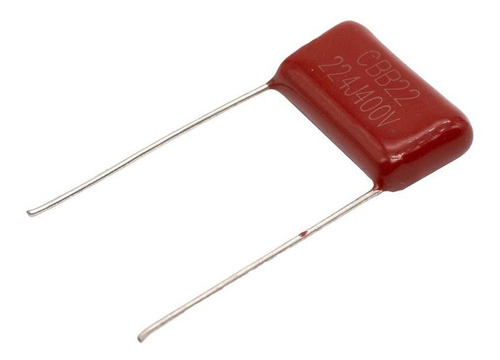 5 Pzas Capacitor De Poliéster 400v 220nf - 224j-p15