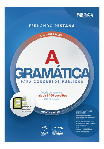 Livro A Gramática Para Concursos Públicos