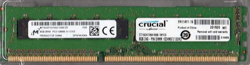 Memoria Ram De Servidor 8gb Pc3-12800e Ecc Micron