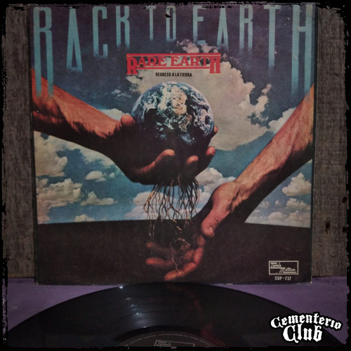 Rare Earth - Back To Earth - Ed Arg 1975 Vinilo Lp