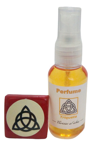 Perfume Esotérico 100% Natural Triqueta 30 Cc