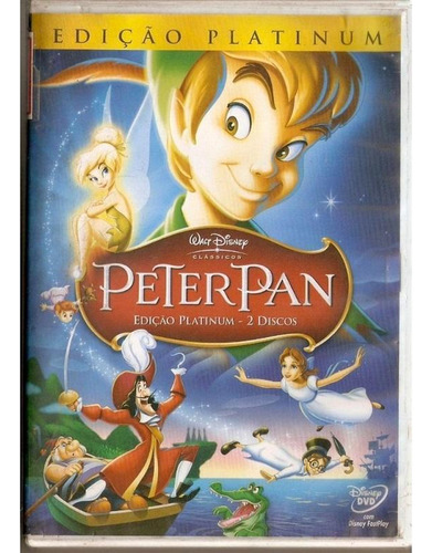 Dvd Peter Pan Edição Platinum -disney