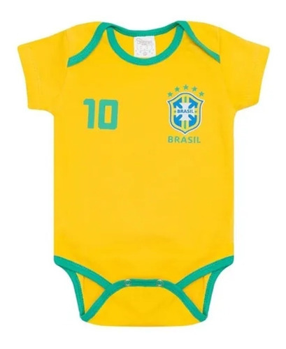 Kit Body Temático Hexa Copa Do Mundo 2022 Cores Variadas