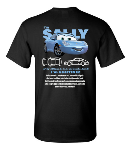 Camiseta Soy Sally Dueña Del Cozy Cone De La Película Cars