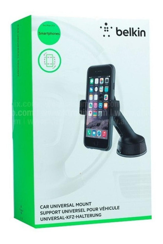 Soporte Universal De Coche Para Smartphones Belkin 6 pulgadas negro