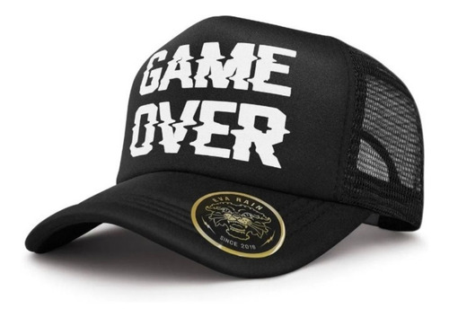 Gorra Para Gamer Tipo Trucker Game Over