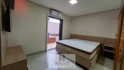 Imagem 23 de 30 de Casa Alto Padrão Com 4 Suítes E Lazer À Venda Em Guarujá/sp - 3535