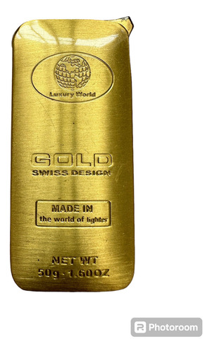 Encendedor Luxury World Swiss Gold (Usado)